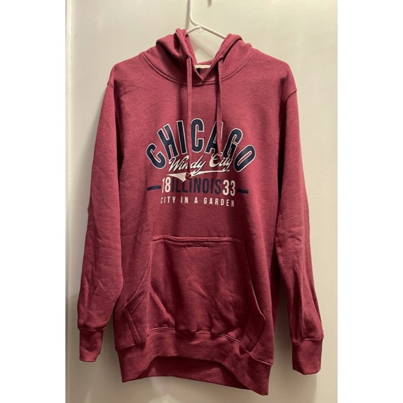 🌸✨Chicago Over-Sized Hoodie Sweatshirt Small - Picture 1 of 9